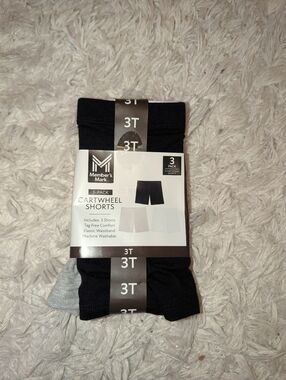 Member's Mark Girl's 3-Pack Favorite Cartwheel Shorts 3t